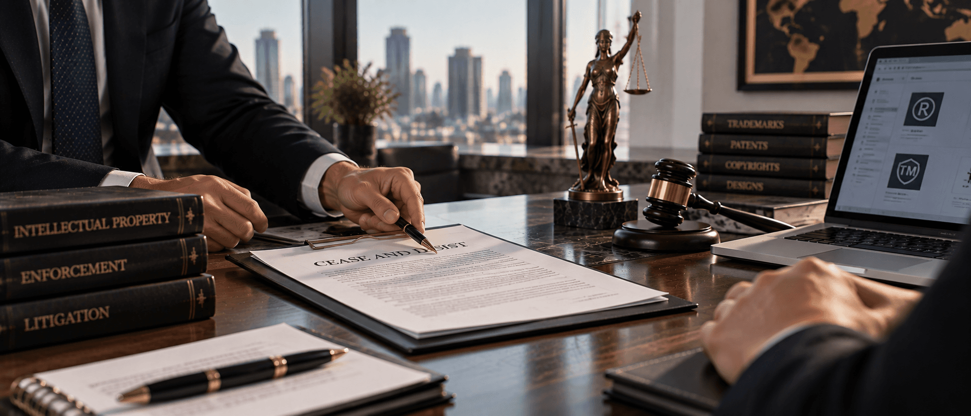 إنفاذ حقوق الملكية الفكرية