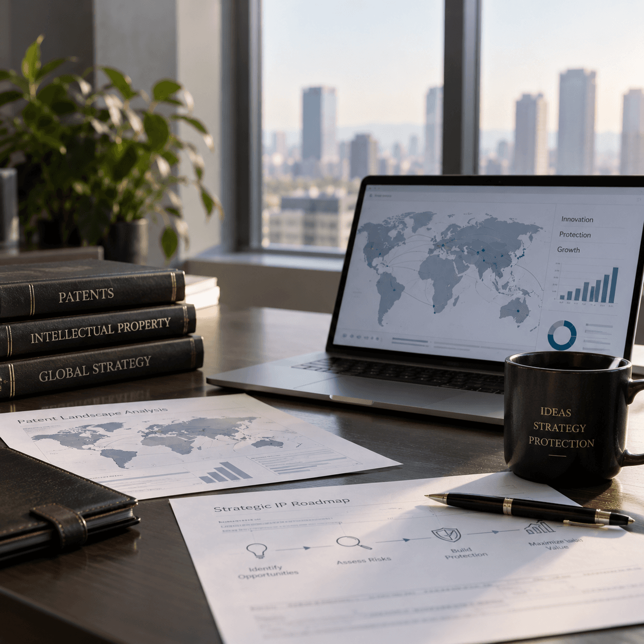 استراتيجية براءات الاختراع — الفوائد الاستراتيجية