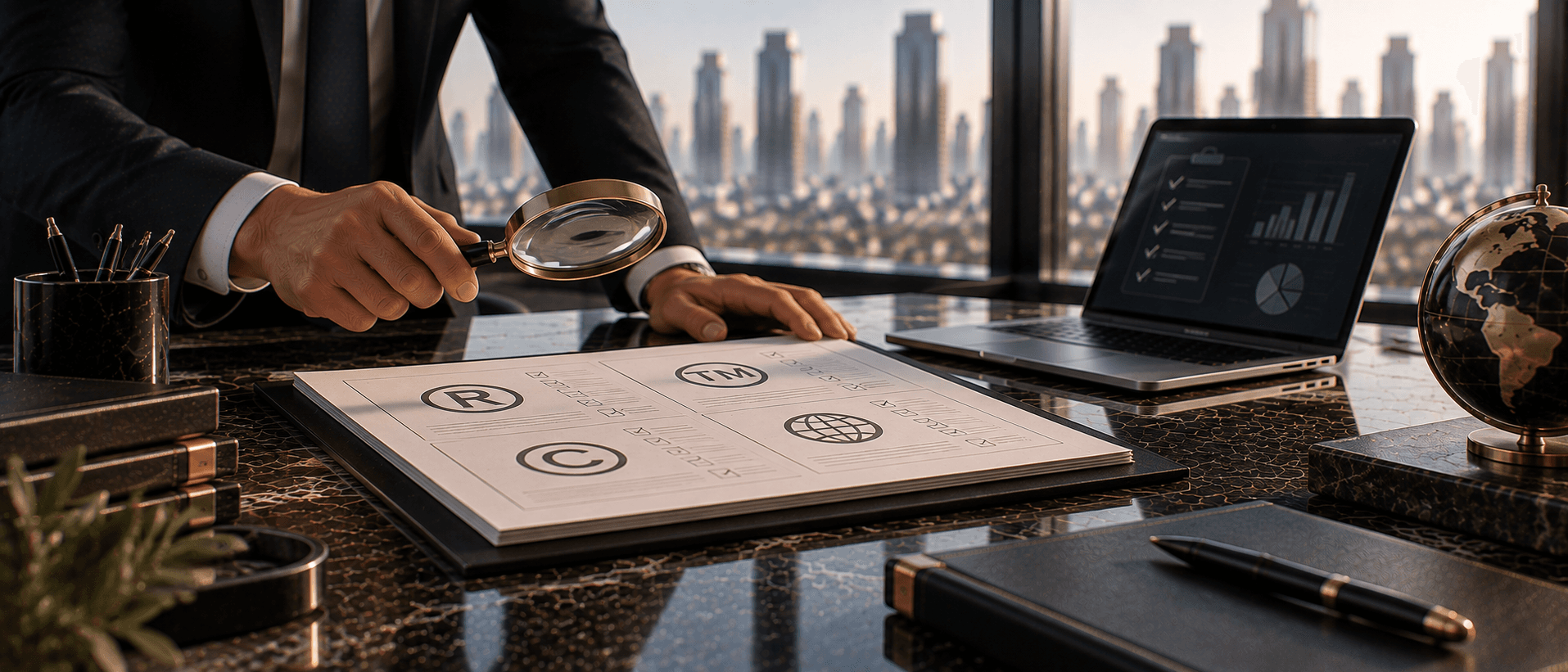 تدقيقات الملكية الفكرية